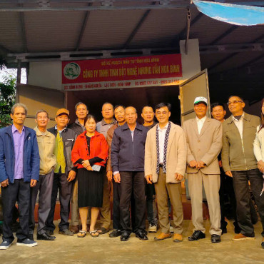 Thành viên hợp tác xã Tân Đông